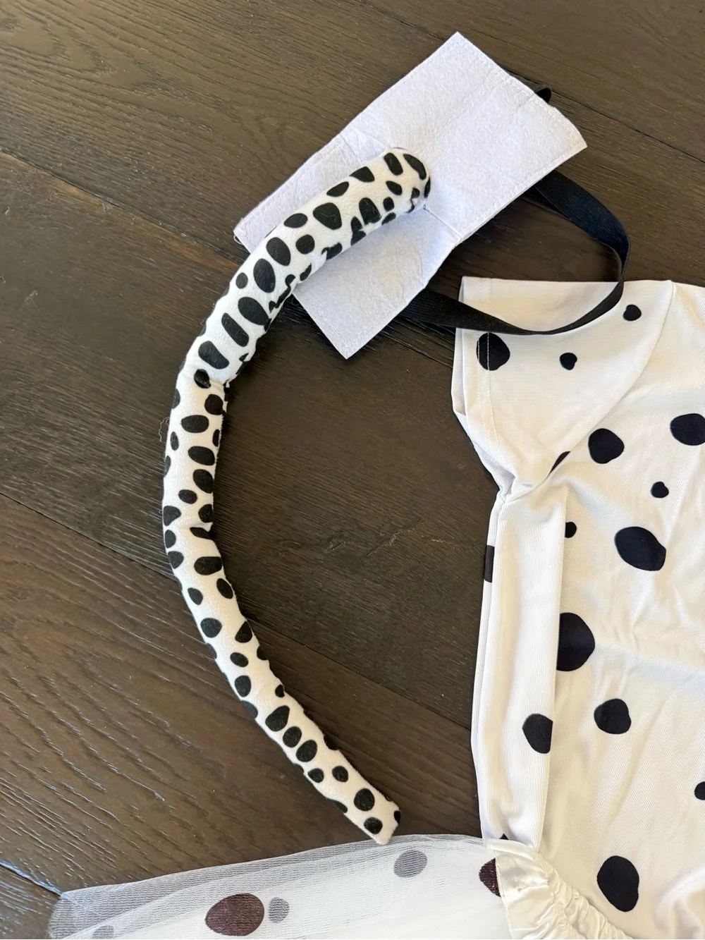 Dalmatian Spot Kids Costume Set - Black & White
